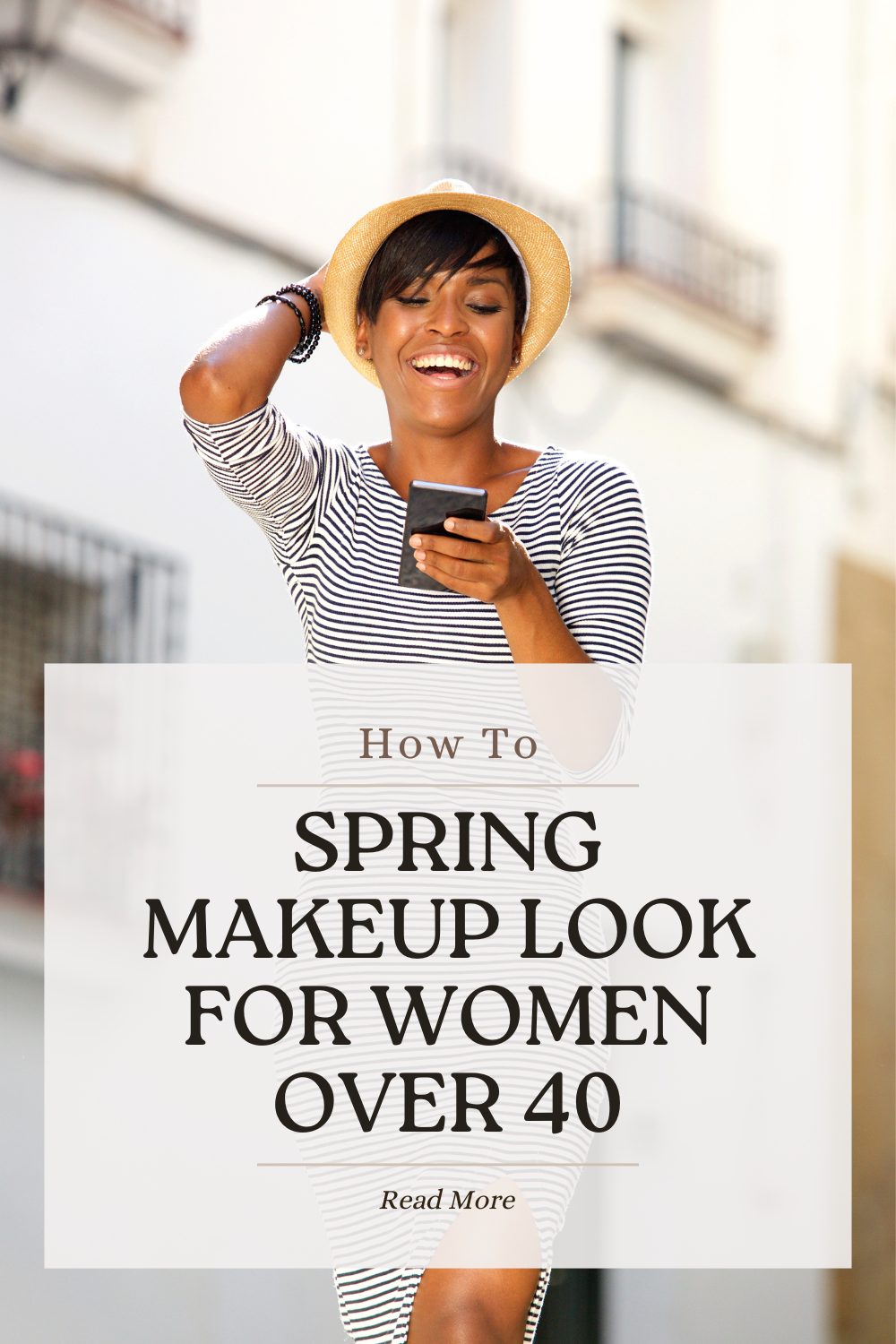 Spring Makeup Look for Women Over 40