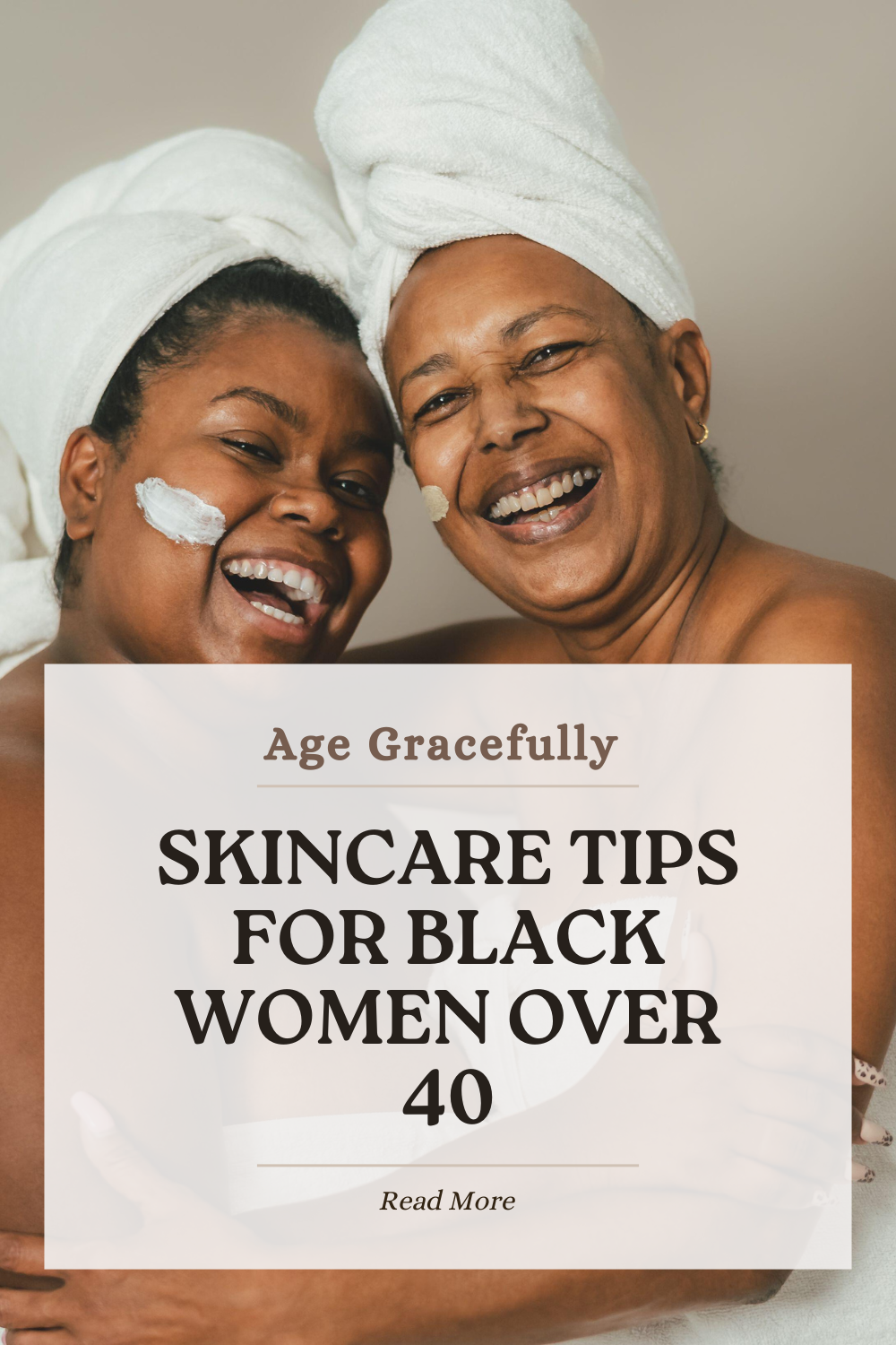 Skincare Black Women Over 40